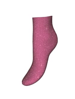 HUGO strømper i pink m. glimmer til kvinder 35 - 38 Grå