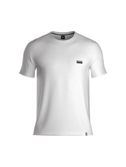 BOSS T-shirt i hvid med logo til herre M
