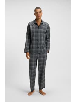 BOSS Pyjamas i gaveæske med tern til herre L