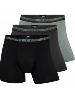 JBS 3-pak bambus underbukser/boxershorts multifarvet til herre. L