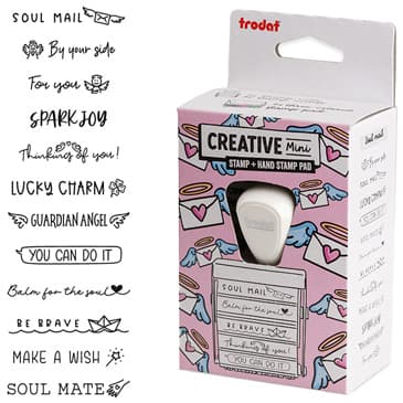 Trodat Creative Mini Stempelsæt - Soul mail