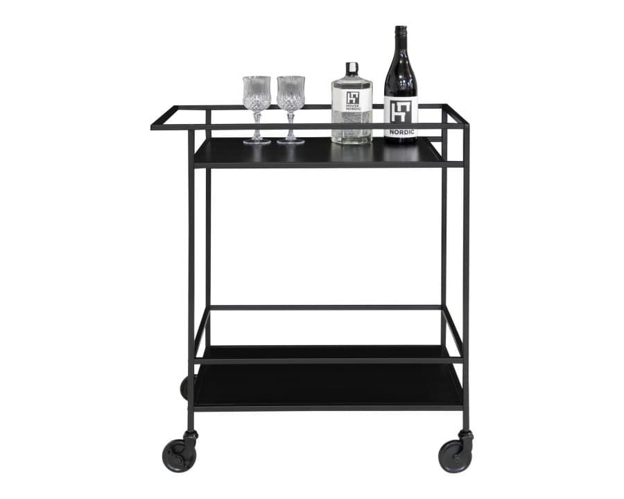 Vita Rullebord, sort -  - Rulleborde Senior