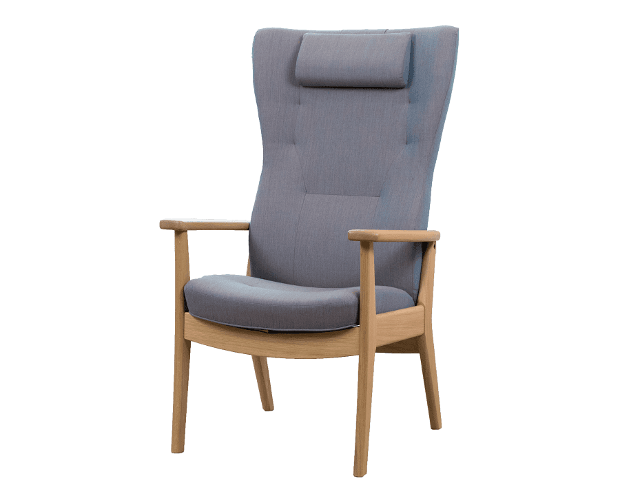 Farstrup Plus 5960 hvilestol medium i stof - Farstrup Furniture - Hvilestole Senior