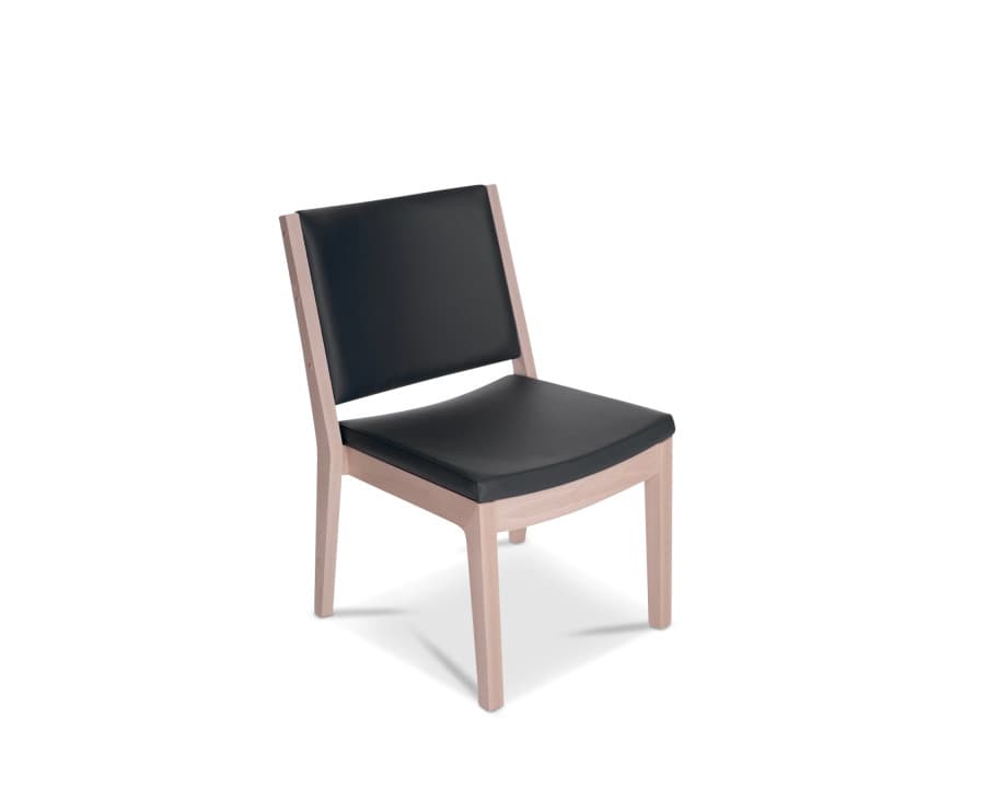 OneCollection 7012M Stol i Bøg eller Eg - Op til 250 kg. Stof - Onecollection A/S - Produkter Senior