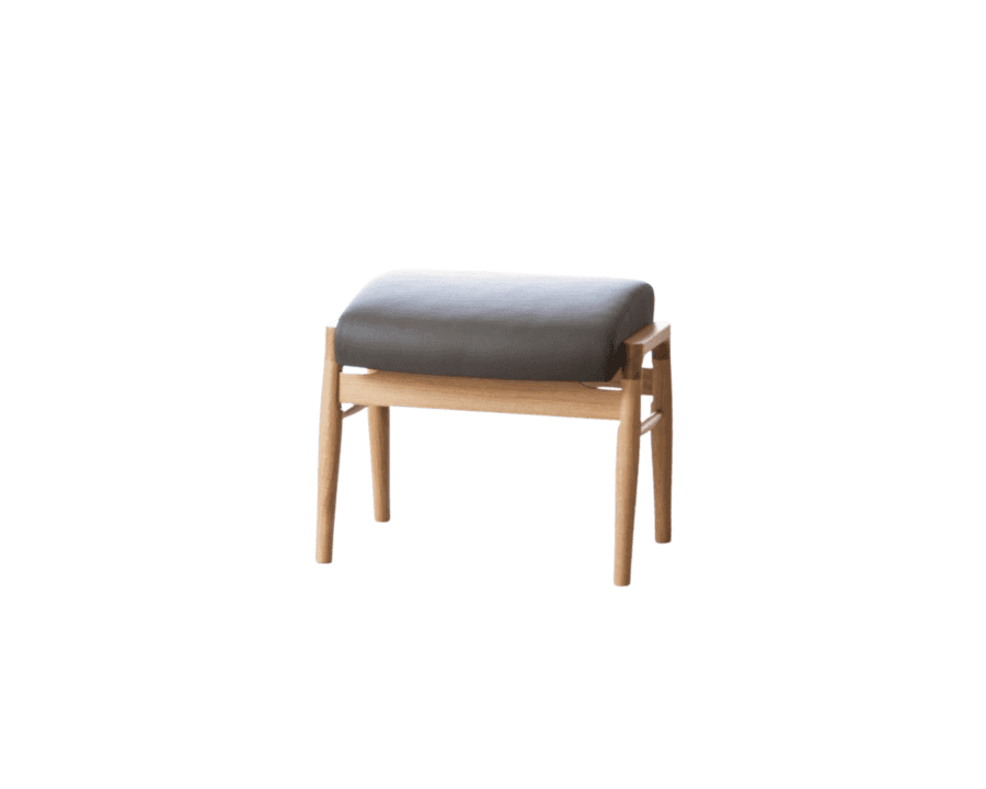 Farstrup Nobel 8990 fodskammel i læder - Farstrup Furniture - Produkter Senior