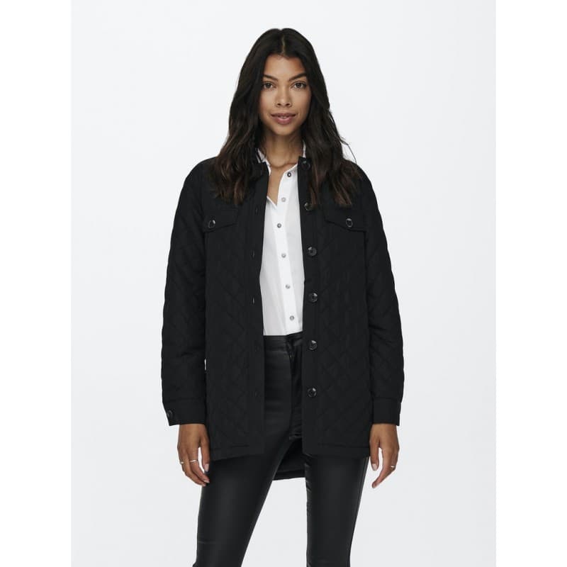 Only Quiltet Shacket - Sort Sort Xs