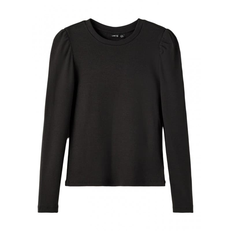 Lmtd Bida Langærmet Puff Top - Sort Sort 146-152