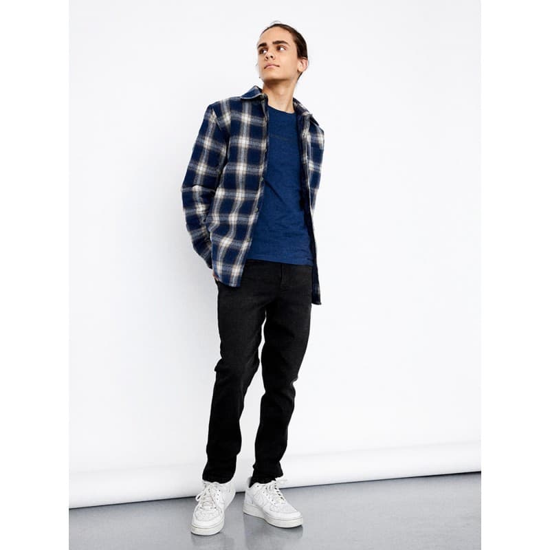 Lmtd Richard L/s Top Dress Blues 170-176