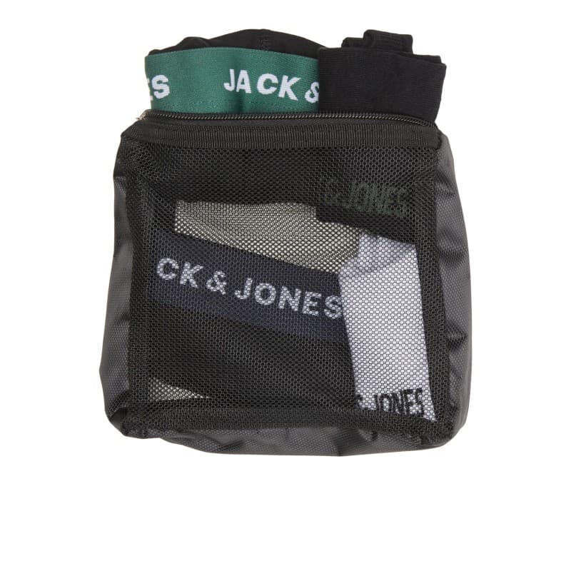 Jack & Jones Sneakers Strømper & Boxershorts Weekendsæt - Sort M Sort