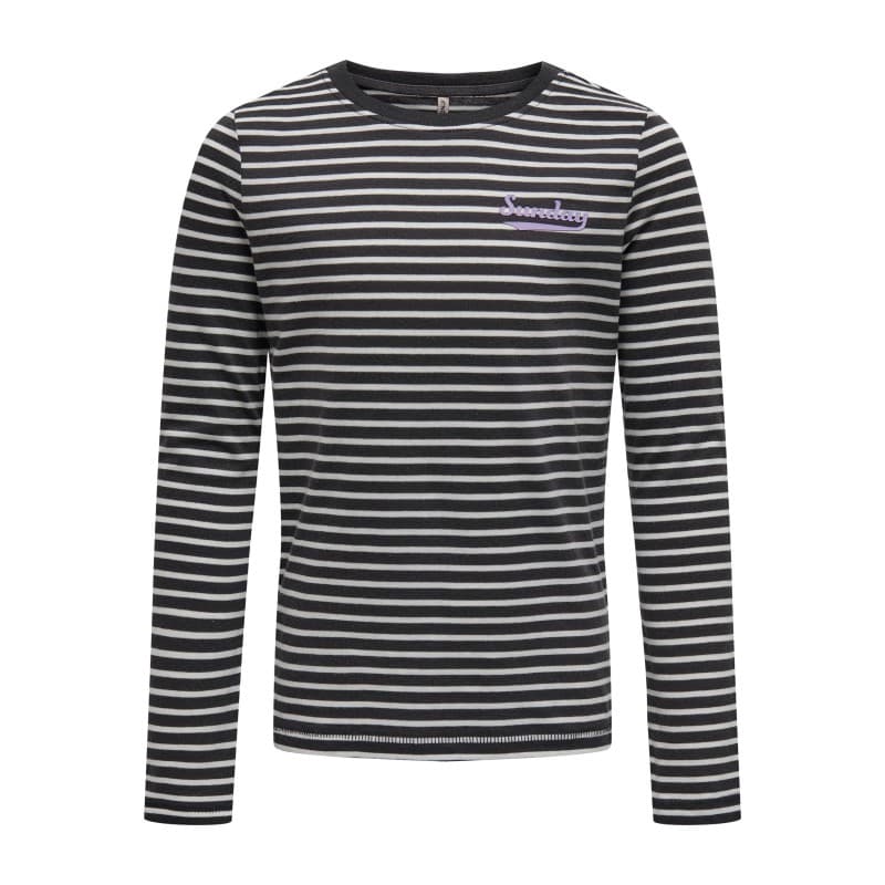 Kids Only Weekday Stribede Top - Phantom 146/152 Phantom