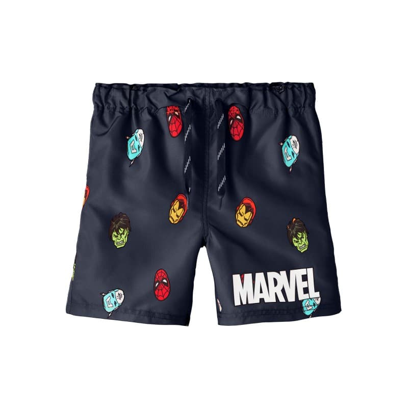 Name It Kids Mag Marvel Badeshorts - Dark Sapphire 152 Dark Sapphire