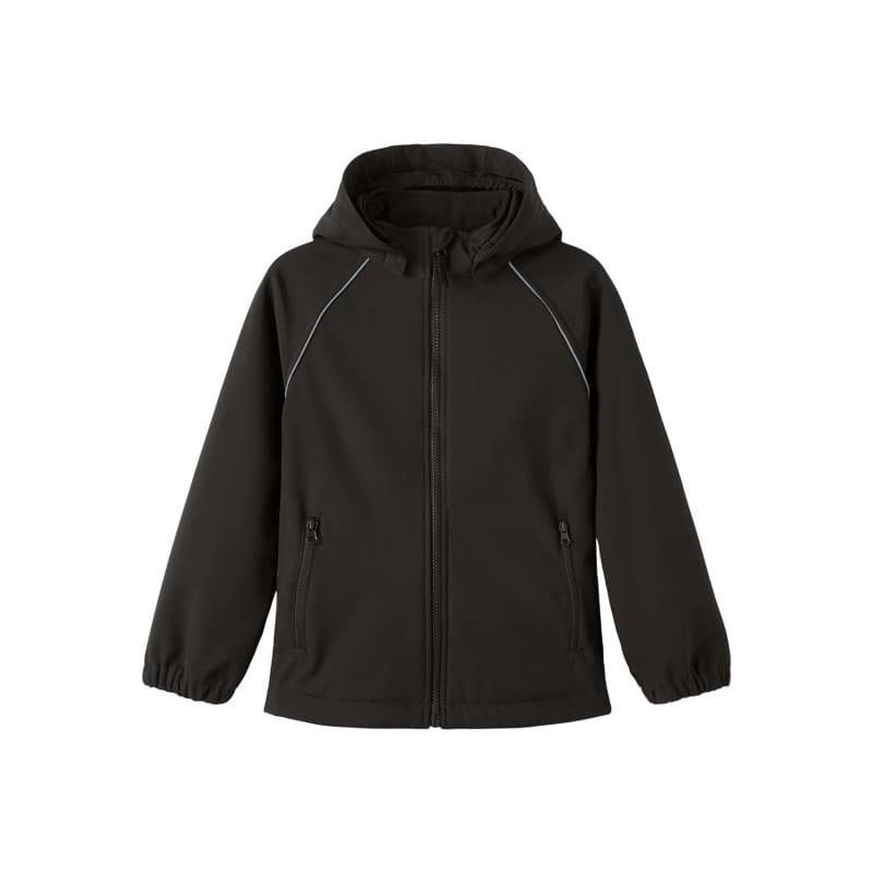 Name It Alfa Teknisk Softshell Jakke - Sort Sort 122