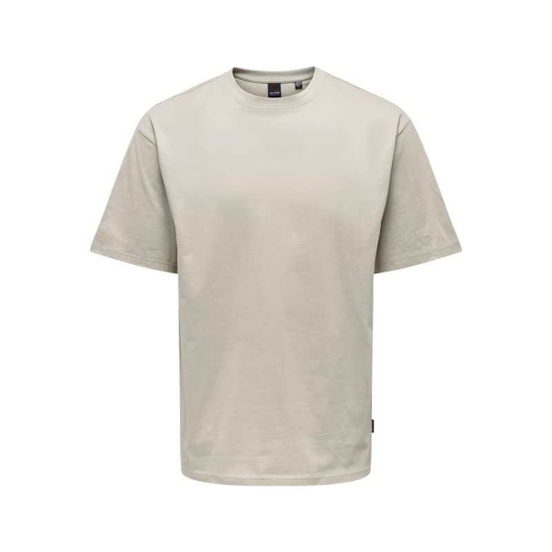 Only & Sons Fred T-shirt - Silver Lining Xs Silver Lining