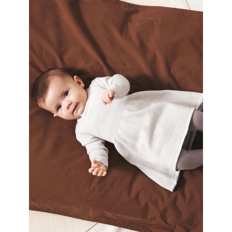 Name It Baby Solli L/s Strik Kjole - Peyote Melange 62 Peyote Melange