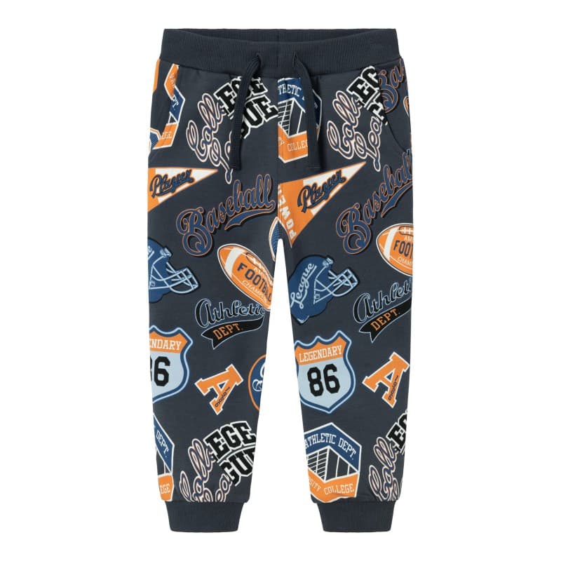 Name It Mini Think Sweatpants - India Ink 110 India Ink