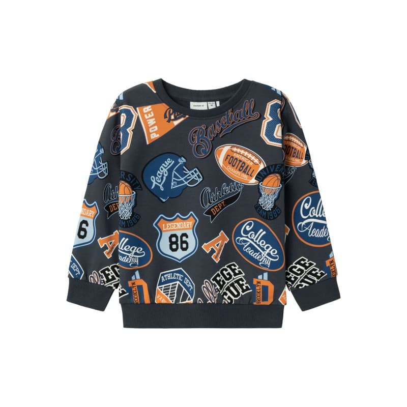 Name It Mini Think Sweatshirt - India Ink 104 India Ink