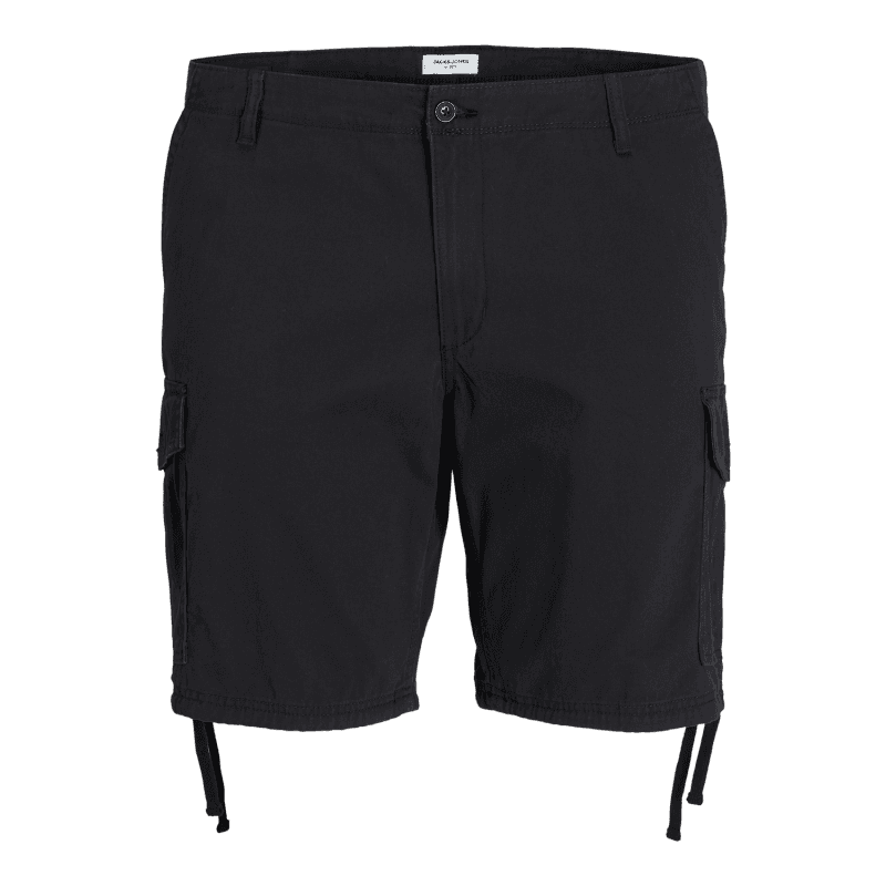 Jack & Jones Plus Size Marley Cargo Shorts - Sort 44 Sort