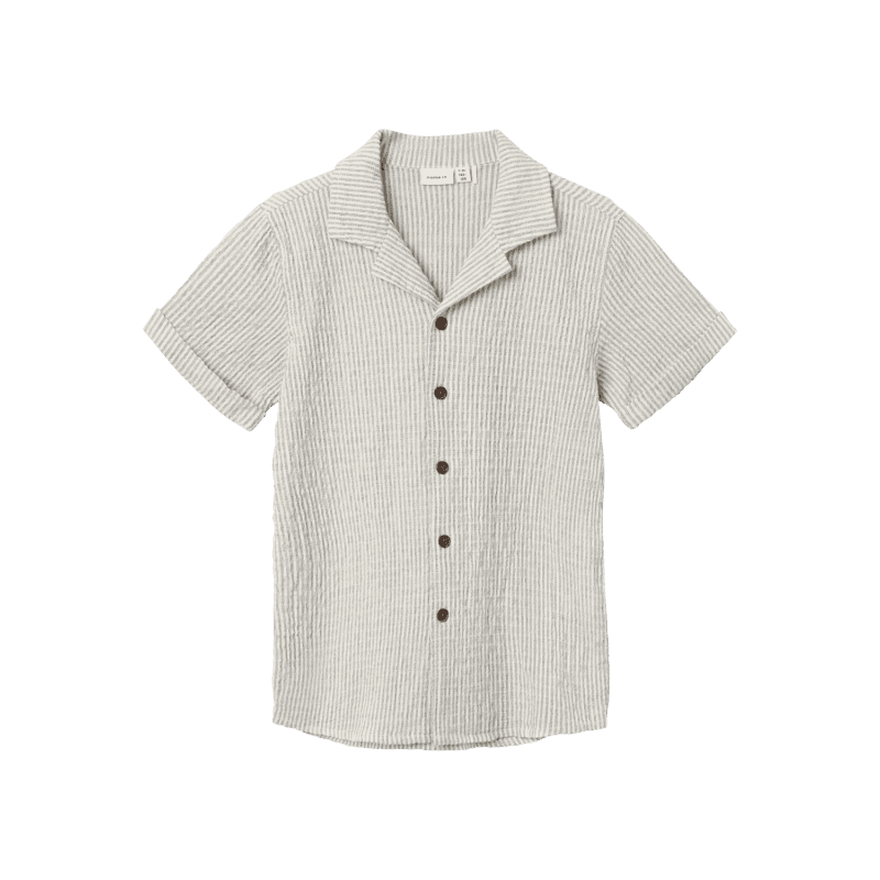 Name It Fedenis S/s Skjorte - Dark Sapphire 146/152 Dark Sapphire