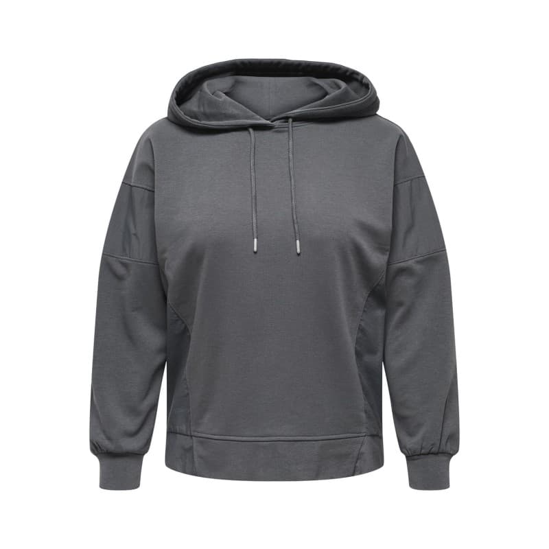 Only Carmakoma Sabine Sweatshirt Med Hoodie - Magnet S-42/44 Magnet