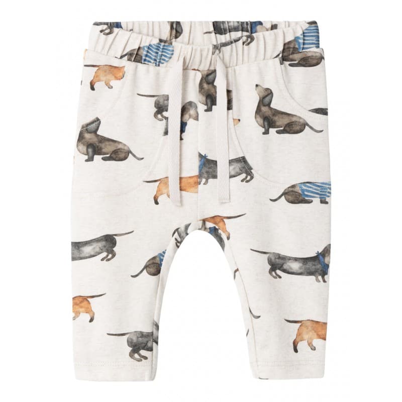 Name It Baby Kingo Rib Strik Bukser - Peyote Melange 74 Peyote Melange
