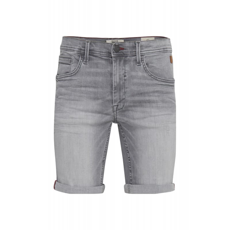 Blend Denim Shorts S Light Grey Melange