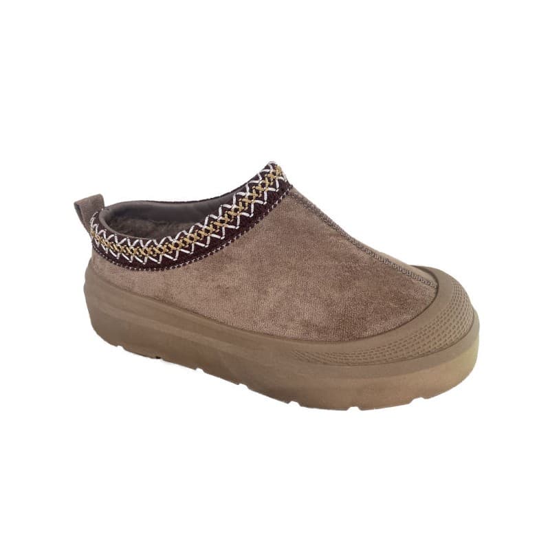 Slippers Med Mønster - Khaki 39 Khaki