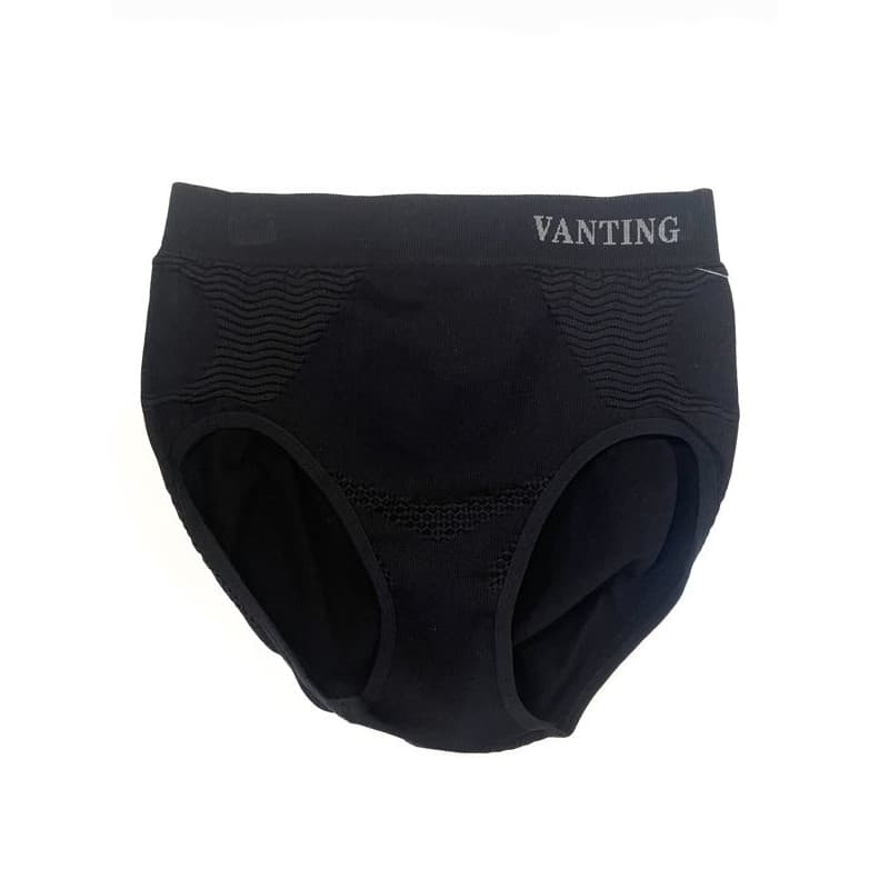 Vanting Seamless Shape Up Dametrusser - Sort Sort Xl