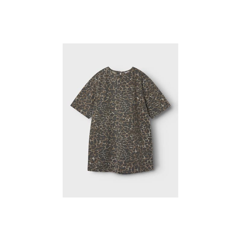 Name It Twill Dress - Leo Washed 152 Affogat