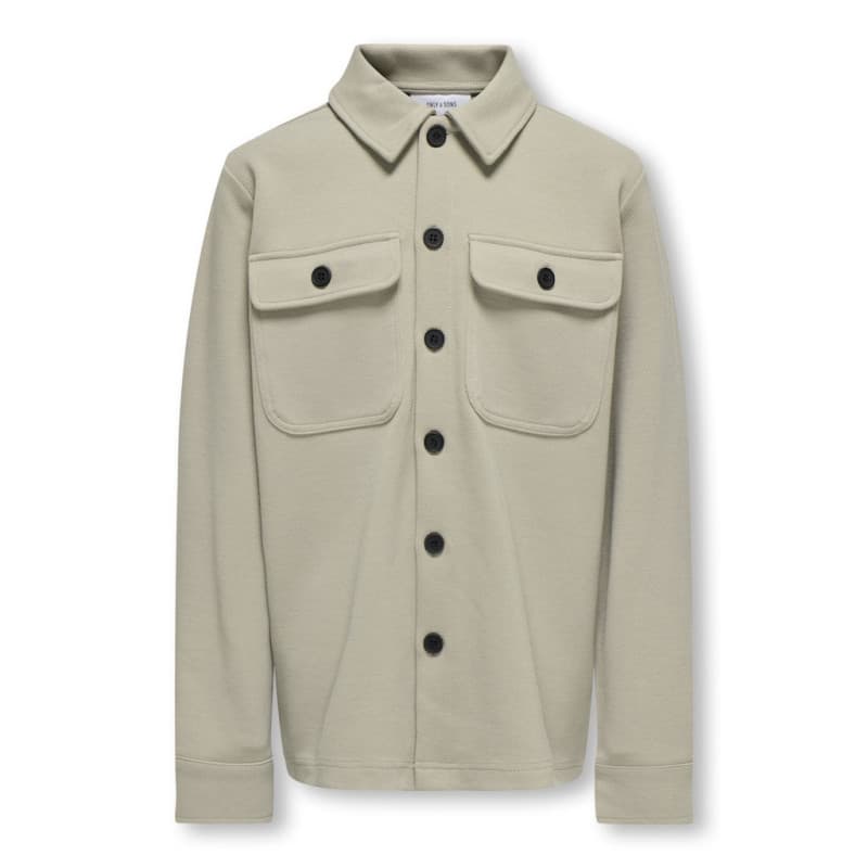 Only & Sons New Kodyl Overshirt - Vintage Khaki 170/176 Vintage Khaki