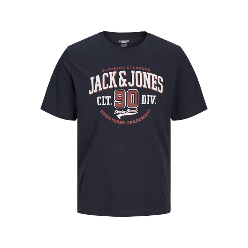 Jack & Jones Plus Size Logo T-shirt - Dark Navy Dark Navy Eu8xl Us6xl