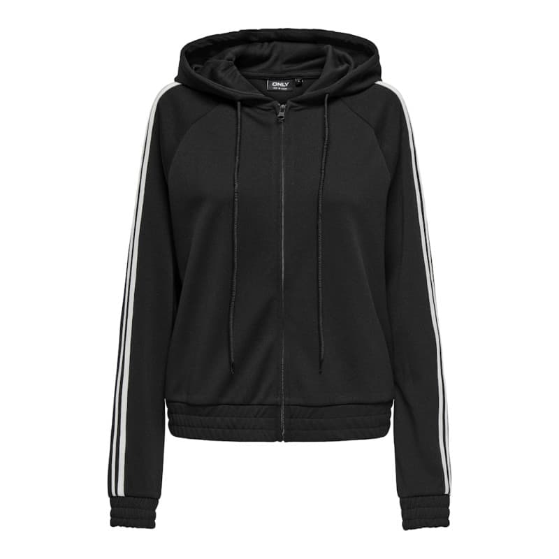 Only Cayla Life Hoodie - Sort Sort Xl