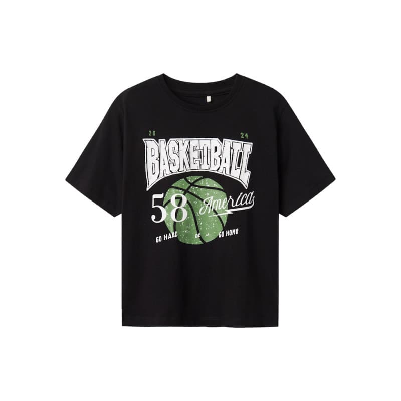 Name It Kids Bennibo T-shirt - Sort Sort 134/140