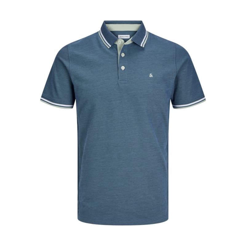 Jack & Jones Plus Paulos Polo - Oceanview Eu2xl Us1l Oceanview