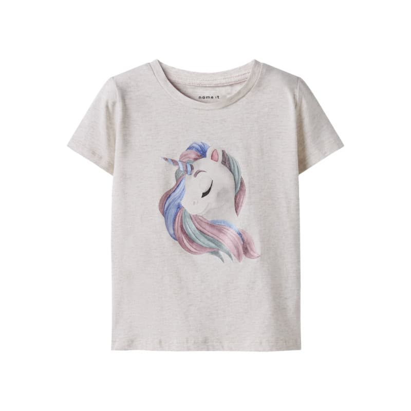 Name It Mini Darlinga T-shirt - Peyote Melange 116 Peyote Melange
