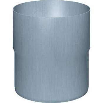 Rheinzink 80mm rz zinc r�rmuffe bg