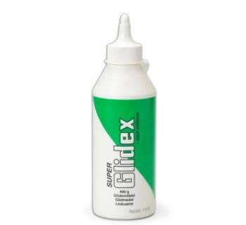 Super Glidex silikonebaseret glidemiddel i flaske, 400 g