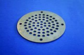 155 mm Blücher rustfrit stål rist rund