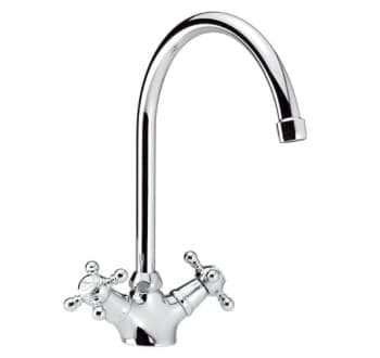 Damixa Tradition k�kkenbatteri med keramisk regulering svingtud
