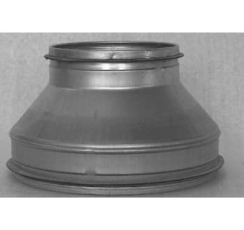 200 x 160 mm Reduktion ventilation nippel/nippel RCPL