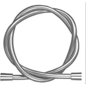 Cromalux bruserslange glat krom 1,5 meter