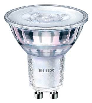 Philips CorePro LED Spot 5W 827, 350 lumen GU10 36Â° dæmpbar (A ) - få stk. tilbage
