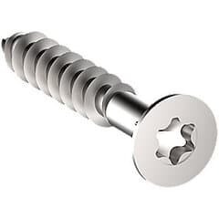Afbryderskrue 3 x 30 mm med Torx 10 kærv (100 stk)