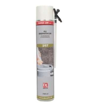 Dana Lim Pu brøndskum 597 gulbrun 750ml