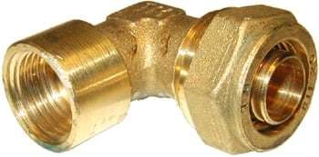 Tiemme 3/4"x15mm pex vink. muffe