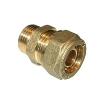 Tiemme pex overgangsnippel 15 x 1/2"