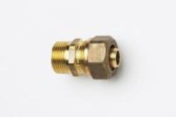 3/4 x 20 mm TA Pex overgang nippel
