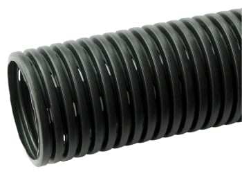Eurodrain 100/91 mm PE-drænrør med 1,8 x 13 mm slids, 50 m (50 mtr)
