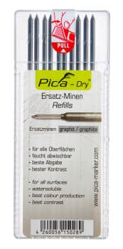 Pica stifter sorte dybhuls blyant