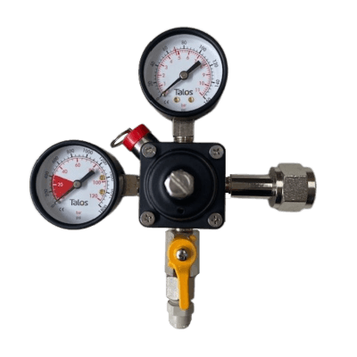 Regulator och ¼ insticksslang