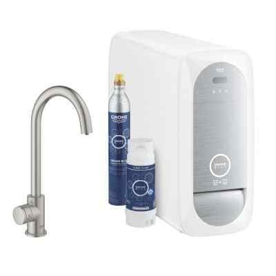 GROHE Blue Home Mono - C-pip - Supersteel